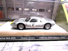 PORSCHE 904 Carrera GTS #41 Röhrl Frers Eifel Classic 2002 DIORAMA Vitesse 1:43