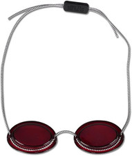 Solarium Schutzbrille rot UV