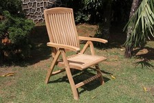 Verstellbarer massiver teak - massiver,
