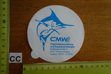 Alter Aufkleber Angeln Fischen