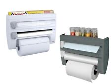 WANDABROLLER 4in1 Metaltex® KÜCHENROLLENHALTER KÜCHENTUCHHALTER Wandrollenhalter