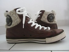 Converse All Star  Taylor Chuck Hi - Gut erhalten -  Gr. 41,5 - Leder - Braun -