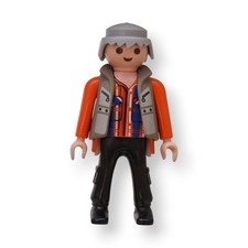 Playmobil Figur Mann Wanderer Waldjacke Weste Natur Förster Outdoor Freizeit
