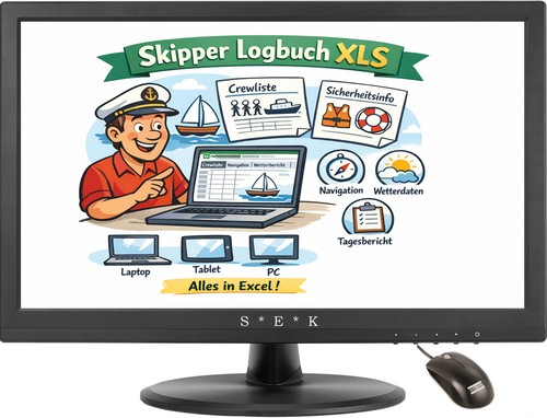 Logbuch für skipper - für,