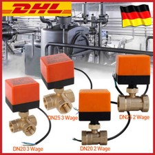 3/4"- 1Zoll 2/3 Wege Zonenventil Kugelventil Umschaltventil Motorkugelhahn 230V