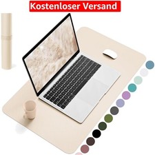 Schreibtischunterlage, Mousepad, Tischschutz für Büro/Home-Office Beige