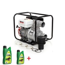 Benzin Wasserpumpe 6,5 PS Gartenpumpe 4-Takt Motorpumpe 3'' 80mm  1000 l/min +Öl