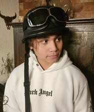 Chopper Helm Biker Helmet mit