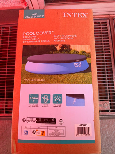 Intex poolabdeckung rund - poolabdeckung, Ø