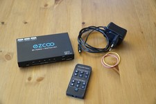 4 Port HDMI Switch ~ HDMI 2.1 ~ 8K@60hz ~ 4K@120Hz ~  HDCP 2.3/2.2/1.4 ~ HDR