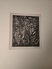 Orig. Holzschnitt Walter Klemm