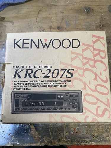 Kenwood krc 207s - tape, deck