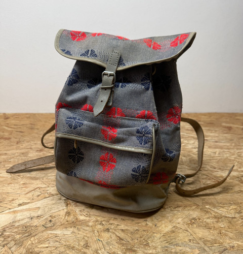 Kurz rucksack leder vintage - leder,