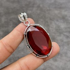 Roter Granat Edelstein 925