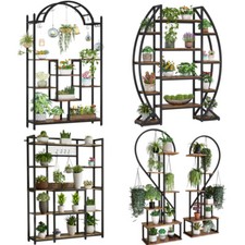 Pflanzentrepp Blumenregal Blumentreppe Schwerlast Blumenständer Balkon 5 Type DE