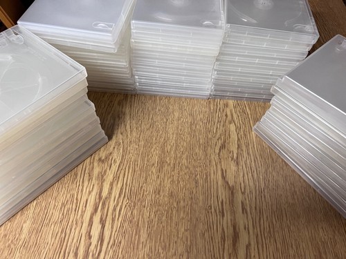 100 dvd hüllen - dvd, transparent