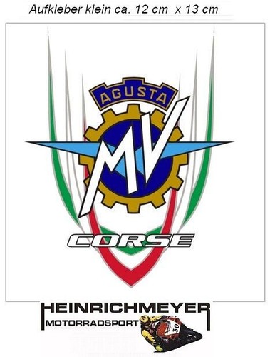 Agusta sticker aufkleber - sticker,