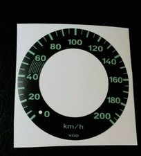 Porsche 356 Tacho Tachofolie
