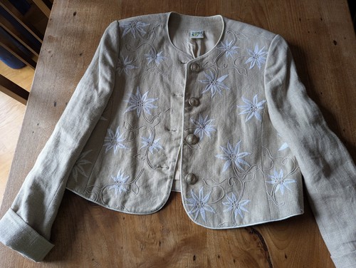Jacke trachtenjacke leinen - trachtenjacke,,