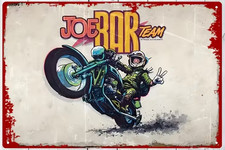 Wandschild Metall "JOE BAR