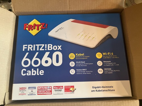 Fritz box 6660 - 6660, cable