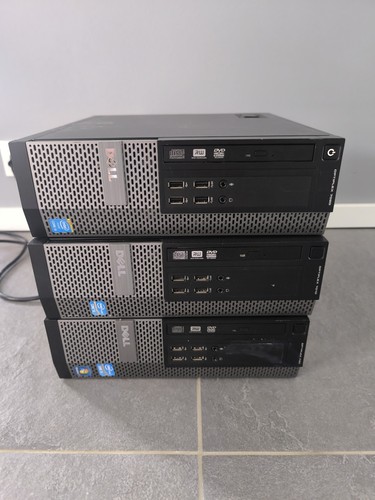 Dell optiplex office pcs - 3x,