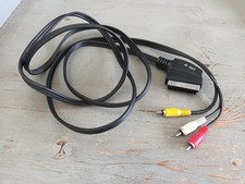 Scart-Adapter In/Out - Scart-Stecker → 3 Cinch RCA