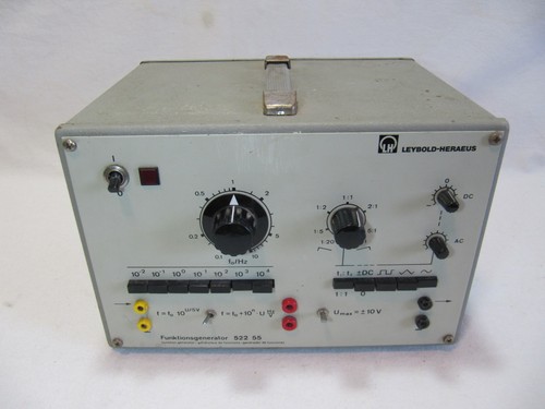 Leybold 522 frequenz - leybold, 55