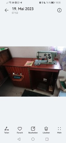 Nähmaschinenschrank