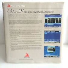 ASHTON TATE dBase IV - Die neue Datenbank-Dimension Software V 1.01
