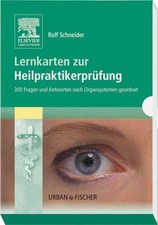 Heilpraktiker-Prüfung: Lernkarten Schneider, Rolf: