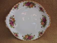 Royal Albert Kuchenplatte - Old Country roses / DM:  26,0 cm - TOP