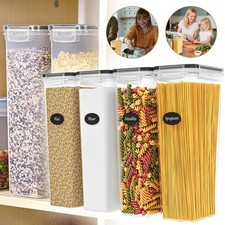 Vorratsdosen Set,Müsli Schüttdose,Frischhaltedosen,Vorratsdosen Luftdicht Mehl