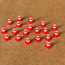 H0 Leitkegel / Pylon 20teilig