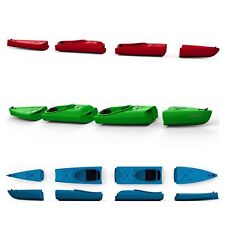 Modulares Kajak Zerlegbar als Einer- oder Zeierkajak nutzbar Modular in grün NEU