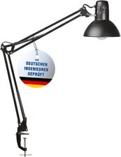 Schreibtischlampe Lampe E27 Klemmfuß Lampe Retro MAULstudy