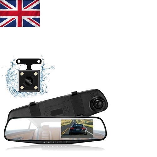Blau 1080p dual lens - blau, dashcam
