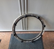 3 Stück Edelstahl Bullauge aufschraubbar mit 10mm Plexiglas, Durchmesser 53,5cm