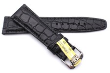 Alligator uhrenarmband 22mm - alligator,