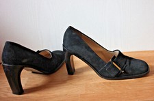 Pumps Gr.40 ROSSINI brand made in Italy Damen Wildleder Schuhe extravagant