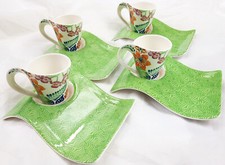 Villeroy & Boch  Collector-Edition New Wave Espresso-Set Limited Papagei ! 4