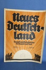 Alte Klavier Notenheft Neues