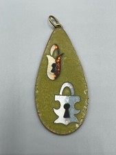 Vintage Emaille Anhänger