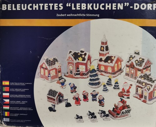 Weihnachtsdeko dorf beleuchtet - weihnachtsdeko,
