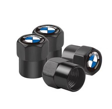 4x Ventilkappen Reifen im BMW