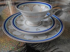 Jäger Eisenberg Porzellan, Sammeltasse, 3 teilig