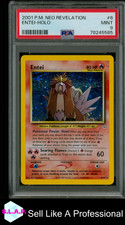 ENTEI POKEMON 6/64 2001 NEO REVELATION HOLO ENGLISH PSA 9