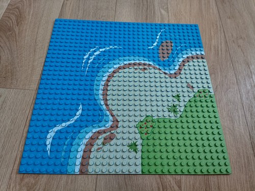 Lego bauplatte 32x32 insel - bauplatte,