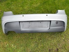 Original BMW E81 E87 LCI M-Paket Stoßstange hinten PDC Diffuser komplett 7906812