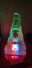 Smirnoff VODKA ICE FLASCHE Lampe Beleuchtet LED Alkohol Werbe Reklame Sammler
